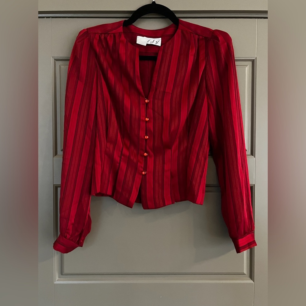 Vintage Work Blouse